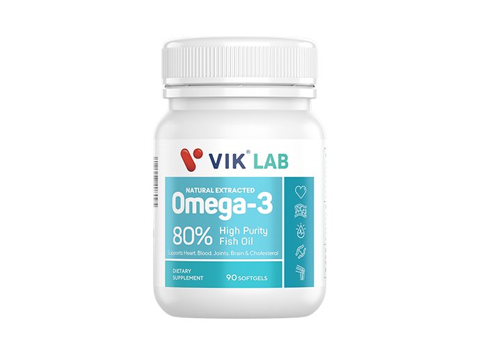 VIKlab猫超80%鱼油1